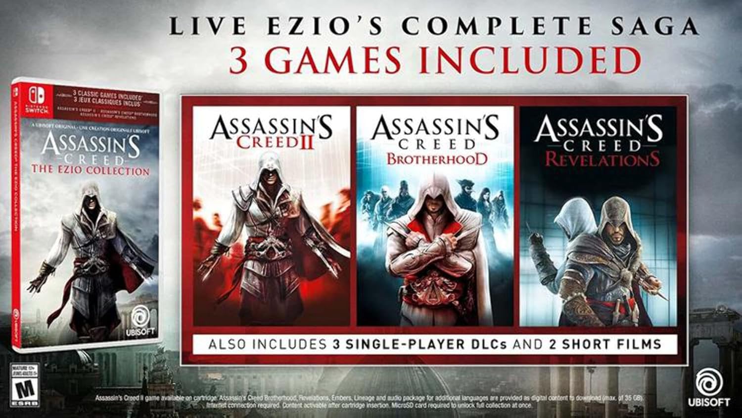 Assassin's Creed The Ezio Collection - Nintendo Switch Standard Edition - Image 2