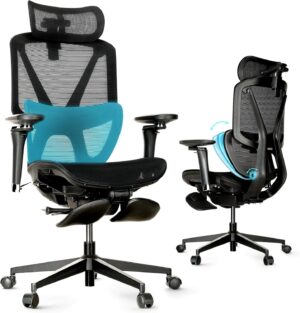 Ergonomic Office Chair with Footres...