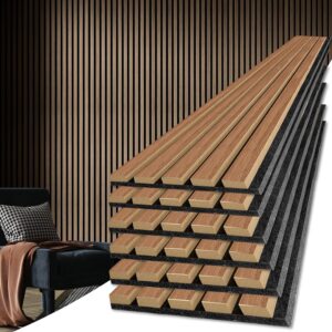Art3d 6-Piece Wood Slat Acoustic Pa...