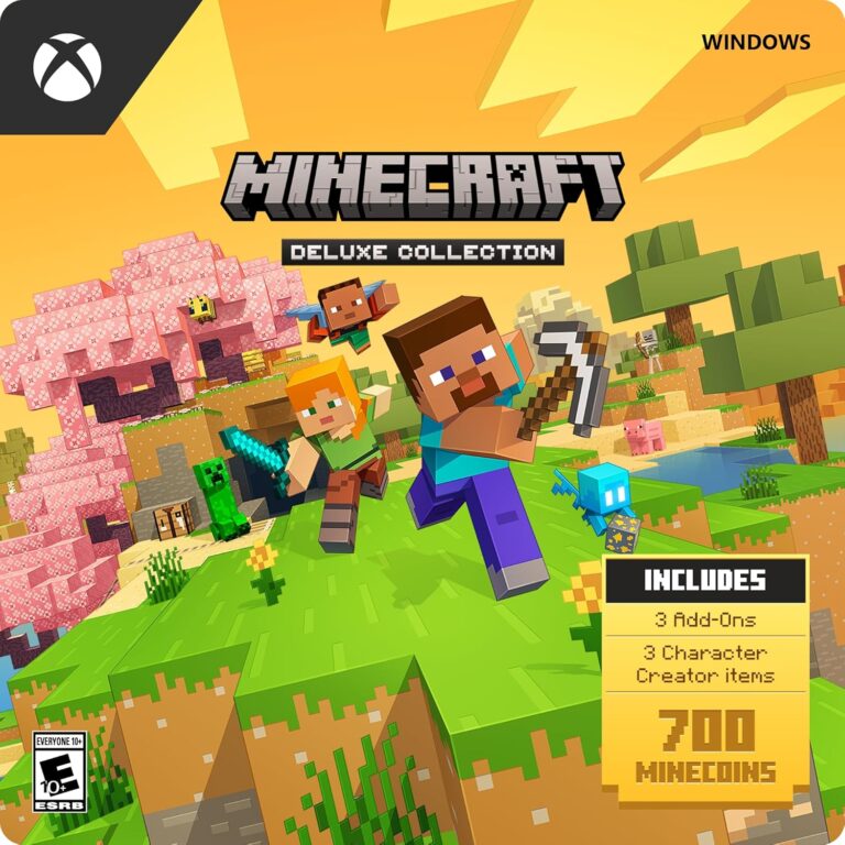 Minecraft | Java & Bedrock Deluxe Collection | Windows Digital Code