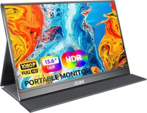 MNN Portable Monitor 15.6inch FHD 1...