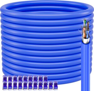 Cat 6 Shielded Ethernet Cable 328ft...