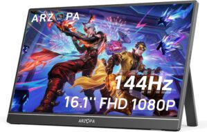 ARZOPA 16.1” 144Hz Portable G...