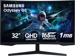 SAMSUNG 32″ Odyssey G55C Seri...