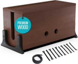 Extra Large Cable Management Box, W...