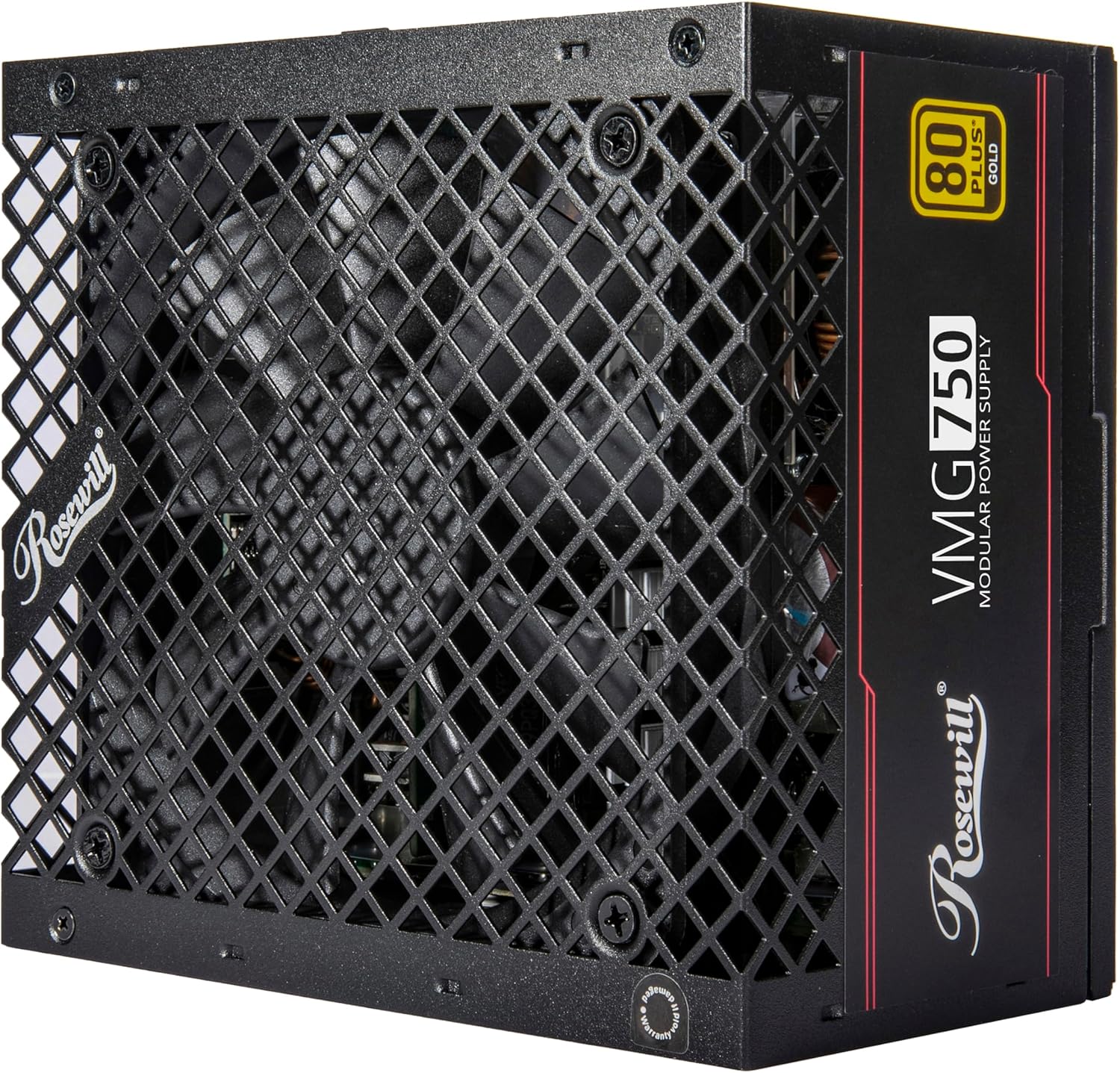 Rosewill VMG 750W 80+ Gold, ATX 3.0 & 3.1 Compatible, Full Modular Low-Noise Power Supply, PCIe 5.1 12V-2x6 Connector, 100% Japanese Electrolytic Capacitor, 120mm FDB Silent Fan - 5 Year Warranty - Image 3