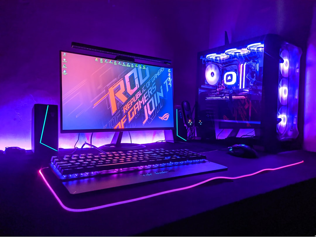 A comfortable gaming chair and desk setup with ergonomic accessories, showcasing a cozy gaming environment.