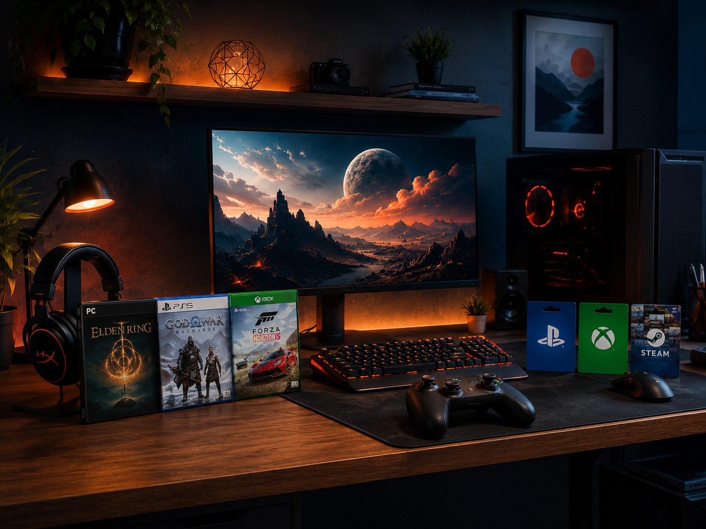 Popular video games, game codes, controllers, gaming accessories and player picks