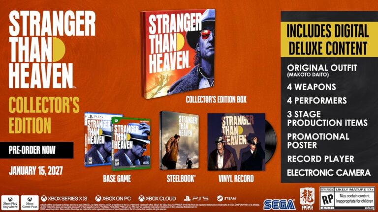 Stranger Than Heaven: Collector's Edition - PlayStation 5
