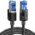UGREEN Cat 8 Ethernet Cable 10FT, High Speed Braided 40Gbps 2000Mhz Network Cord Cat8 RJ45 Shielded Indoor Heavy Duty LAN Cables Compatible with Gaming PC PS5 PS4 PS3 Xbox Modem Router 10FT