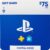 $75 PlayStation Store Gift Card [Digital Code]