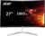 acer Nitro 27″ WQHD 2560 x 1440 1500R Curved PC Gaming Monitor | AMD FreeSync Premium | 180Hz Refresh | 1ms VRB | VESA Mountable | HDR10 | 1 x Display Port 1.2 & 2 x HDMI 2.0 | EDA270U Pbmiipx