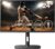 AG Neovo MH2404 24 Inch Height Adjustable 144Hz Full HD Monitor with Ergonomic Stand, Tilt, Swivel, Pivot, HDMI, DisplayPort, Adaptive Sync, Speakers