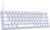 DIERYA T68SE 60% Gaming Mechanical Keyboard,Ultra Compact Mini 68 Key with Blue Switches Wired Keyboard,Anti-Ghosting Keys, for Windows Laptops and PC Gamers,White