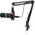 Gaming Microphone Kit for Streaming & Podcast, Dynamic RGB PC Mic with USB/XLR Cable, Boom Arm Stand, Mute Button, Headphone Jack, Ideal for Vocals, Voice-Over & Zoom Calls/Teams Meetings.