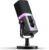 MAILANGSHI 192KHz/32bit Dynamic Podcast Microphone for PC, USB & XLR Mic with RGB Lighting, Desktop Stand, Mute Button, All-Metal Body, Gain & Volume Control, Gaming Microphone for Livestreaming