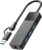 ALL-LUCKY USB to Ethernet Adapter, 4 in 1 USB C to Ethernet Adapter Hub with 3 x USB 3.0 Port/Gigabit Internet Port, High-Speed Network Hub Compatible for iMac,MacBook Pro