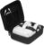 JSVER Hard Travel Storage Case For Meta Quest 3S Carrying Case for Oculus Quest 3S/ Quest 3/Quest 2/ Quest/Oculus Go/Samsung Gear Virtual Reality Headset Gamepad Game Controller Kit