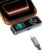 TWOPAN Magnetic Portable iPhone SSD for ProRes 4K 60fps Video, 1TB External Hard Drive Super Storage for iPhone 17/16/15 Pro/Pro Max, iMac/MacBook, LCD Display, USB-C PD 3.0 Port, Built-in Cooling Fan