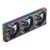 JONSBO ZA-360B PC Case Fan,All(3)-in-One,Single Frame Unit with 3x120mm ARGB Fans,PWM, Silent with 4-Sides Infinity Mirror Fan 2400RPM,28mm Thick,Multiple Led Beads, Installation Ref to Tips