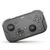 XPT Portable Mini Controller for Nintendo Switch 2/Switch 1/PC/iOS/Android/Steamdeck, Joystick Lift and Down Design,Wireless Bluetooth & Wired Gamepad with Turbo Function, 6-Axis Gyro, HD Vibration & 3D Joysticks, Home Button Wake-Up(black)