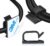 XHF 120 PCS Adhesive Cable Wire Clips Black, Outdoor Christmas Light Clips, Cable Management Wire Organizer Cord Holder for Under Desk, Car, Wall, TV PC Ethernet Cable
