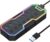 ZIUMIER USB 3.0 Hub,7 Ports USB Expander with RGB LED Strip,USB Hub for Laptop,Individual LED On/Off Switches for Mac, PC, Desktop, Flash Drive, Mobile HDD