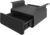 Vari Steel Under Desk Storage Organizer with Drawer – Slim Hanging File Storage Shelf and Stationary Tray – Easy Assembly – Home Office VariDesk Accessory – Black, 13.39″ x1 9.29″ x 9.45″