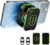 Cell Phone Cooler for Gaming, Magnetic Portable Rechargeable Battery Mobile Phones Radiator with RGB Lights for iPhone Series, iPad Pro, Tablet, TikTok Live