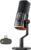 MAONO PD100W Wireless Dynamic Microphone for PC, USB Gaming Mic for Streaming & Podcast, Noise Cancelling, RGB, Dual Mode Wireless/USB-C Desk Mic for Computer Windows Mac Android iOS PS5, Black