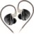 CCA Polaris 4 Tone Adjustable in Ear Monitor Headphones, High-Sensitivity Dual-Cavity Dynamic Driver IEM Earphones, HiFi Stereo Gaming Earbuds with 2pin Detachable Cable