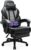 LEMBERI Gaming Chair with Footrest, Ergonomic Video Game Chair for Adults, Big and Tall Chair 400lb Weight Capacity, Racing Style Computer Gamer Chair with Headrest and Lumbar Support, PU Leather