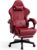 GTPLAYER Gaming Chair with Speakers, Video Game Chairs with Footrest, PC Gamer Chairs for Adults – Padded High Back Ergonomic Reclining Silla Gamer, Linkage Armrest, Ace Pro, Wine Red New