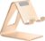 Aoviho Cell Phone Stand for Desk, Aluminum Phone Holder for iPhone 17 16 15 Pro Max, Samsung Galaxy, Stable Office Desk Accessories,Hands Free Stand for Office Home, Rose Gold