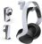 NexiGo PS5 Headphone Holder, [Minimalist Design] Mini Headphone Hanger with Supporting Bar, for Sony PlayStation 5 Gaming Headset, White