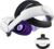KIWI design K2 Comfort Head Strap Accessories Compatible with Oculus/Meta Quest 2, Elite Strap Replacement for Enhanced Support of VR Headset, NOT for Meta Quest 3/3S