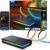 Govee HDMI 2.1 Sync Box 2, AI Sync Box with TV Backlight, Supports 8K@60Hz, 4K@144Hz, VRR and ALLM, Works with SmartThings, Matter and Alexa, RGBIC LED Light Strip for 75-85 inch TVs, 75 LEDs/m