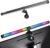 Quntis Monitor Light RGB PRO Backlight, Eye-Care Dual Light Computer Light Bar Gaming Office Desk Lamp, 15 Modes Dimmable Backlight, 3 Color Temperature Adjustable Brightness, Ra95 Screen Light Bar