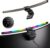 Quntis Curved Monitor Light Bar 15 RGB Backlight for 34″+ Screens, Computer Bar Lights Foldable Dual Light with Color Temperature Brightness Stepless Dimming, No Glare Desk Lamp for Home Office Gaming