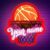 Custom Basketball Neon Sign with Name, Personalized Basketball LED Sign for Boys Bedroom, Sports Room Decor, Game Room, Dorm, Man Cave, Club, Birthday Gift, USB Powered Acrylic Wall Decor (Basketball 3)