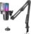 MAONO DGM20W Wireless Gaming Microphone for PC, Condenser USB Mic with Boom Arm for Streaming, Touch Noise Cancellation, Quick Mute,Gain Control,RGB, Computer Boom Mic for PS5 Twitch Discord, Black