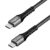 Fasgear USB C to USB C Cable 1.6ft, Type C USB 3.1 Gen 2 10Gbps 4K@60Hz Output 5A 100W Fast Charge Power Delivery (PD),for PD Docking Station,T5 LaCie SSD,Hard Drives,MacBook Pro,iPad Pro 2018,Black