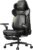 AutoFull M6 Ergonomic Gaming Chair – with 3rd-Gen Dynamic Lumbar Support, Lumbar & Leg Massage, Ventilated & Heated Seat, 360° Mechanical Armrests, Retractable Footrest (Black)