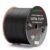 Cat 6A Direct Burial Bulk Ethernet Cable (CMR), Shielded F/UTP, 1000ft, Black, Waterproof, 23AWG Solid Bare Copper, 750MHz, PoE++ 100W, Outdoor OSP Jacket. ETL Listed