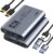 XIIXMASK Video Capture Card, USB 3.0 Capture Card 4K HDMI Loop-Out, 4K 60FPS/1080P 240FPS Video Game Capture for Works for PS5/Camera/PC/Streaming