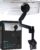ULTRARM Heavy Duty Monitor Arm for Ultrawide Monitors up to 57″ and 44 lbs, Single Desk Stand, Pneumatic Height Adjustable, Modular Extension Arms – Max VESA 100×100, Black, MA20P-S