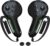 Controller Grips Compatible with Meta Quest 3S Oculus Quest 3 Controllers Straps Knuckle Hand Strap with Battery Opening Covers with Thumbsticks Covers Black, Batteries Not Included