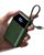 INIU 20000mAh Power Bank, Small 45W PD Fast Charging Portable Charger with Built-in USB C Cable, Flight-Safe Travel External Phone Battery Pack for Camping, ShortTrip, Travelers, Hikers, Green
