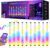 Music Sync LED Wall Lights, 10 Pack Independent Control RGB with App & USB, Beat Activated Lights for Gaming Room, Sensory Room, Party