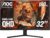 AOC CQ32G4VE 32″ Curved Ultra-Wide Gaming Monitor QHD 2560×1440, 1500R, 180Hz, 0.5ms MPRT, 2X Display Port, HDMI, HDR, Gaming Console Compatible, 3-Year Zero Dead Pixel Guarantee